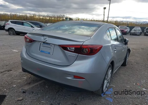 2017 Mazda Mazda3 Grand Touring из США, поврежденный, VIN 3MZBN1W3XHM133274